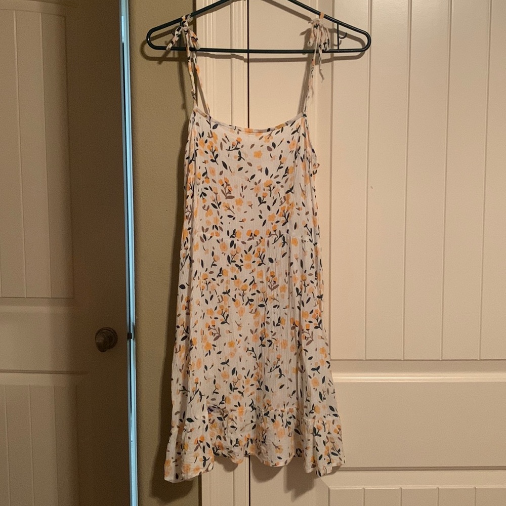 Floral tank top dress